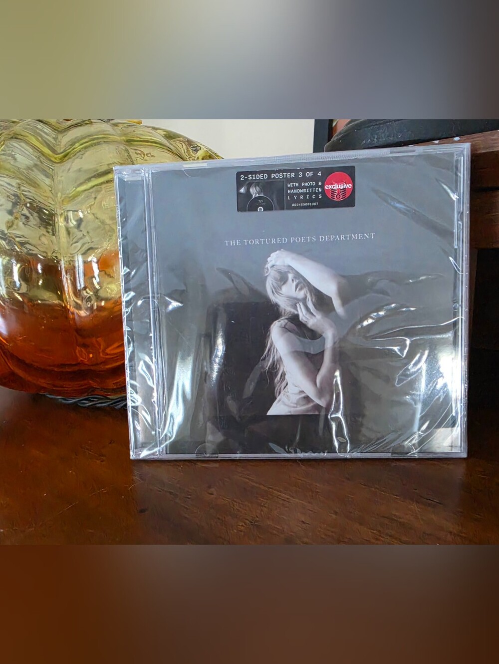 Taylor Swift The Tortured Poets Department - Black CD Album